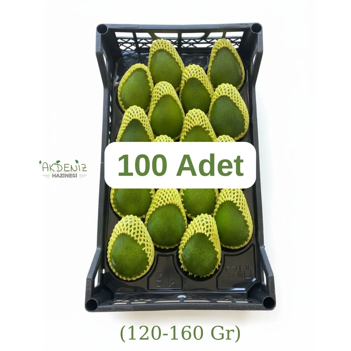 100 Adet Taze Yerli Avokado – Restoran & Otel Ekonomi Paketi (120–160 gr)