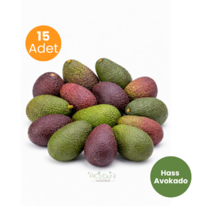15 Adet Yerli Hass Avokado (120–160 g) | Taze Hasat