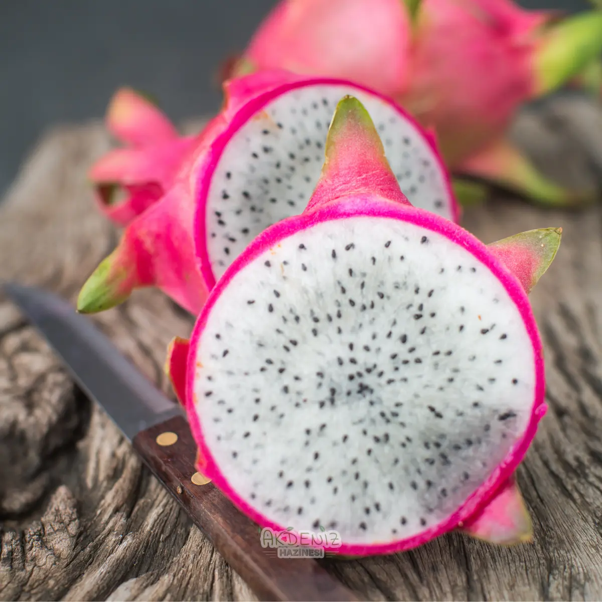 Taze Ejder Meyvesi (Pitaya) | Beyaz ve Kırmızı Dragon Fruit - Görsel 5