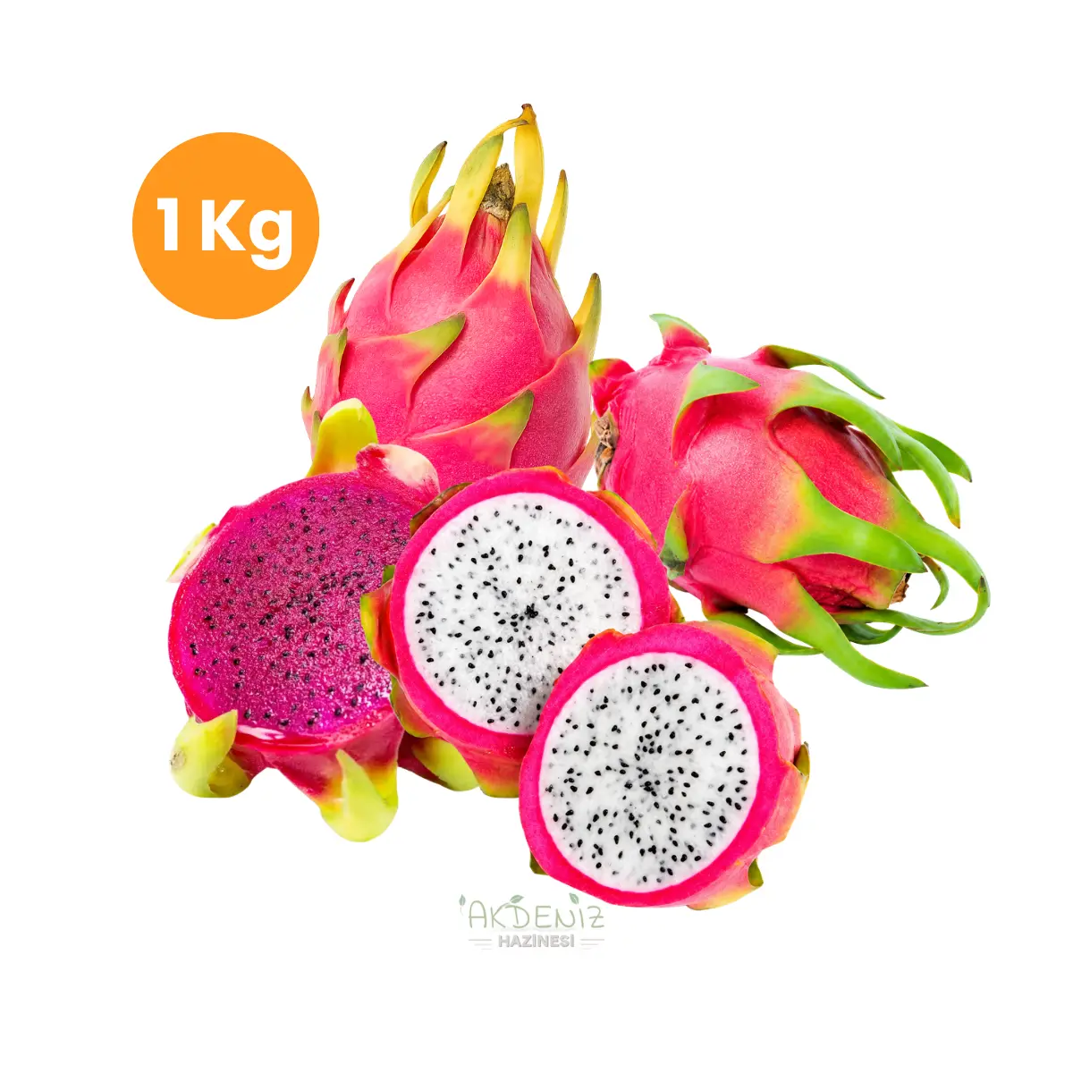Taze Ejder Meyvesi (Pitaya) | Beyaz ve Kırmızı Dragon Fruit